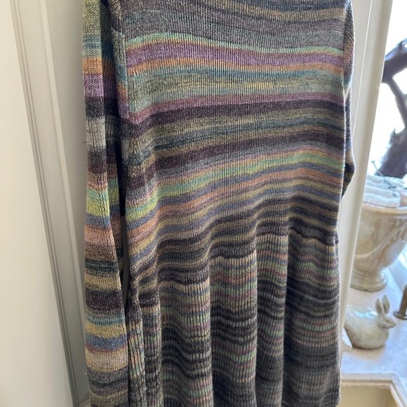 MOTH SCOOP NECK TUNIC TOP IN "NECCO" FLAVORS!-EUC/XL - Picture 2 of 9